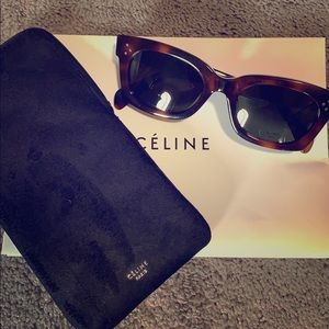 Celine Sunglasses (new with soft case).